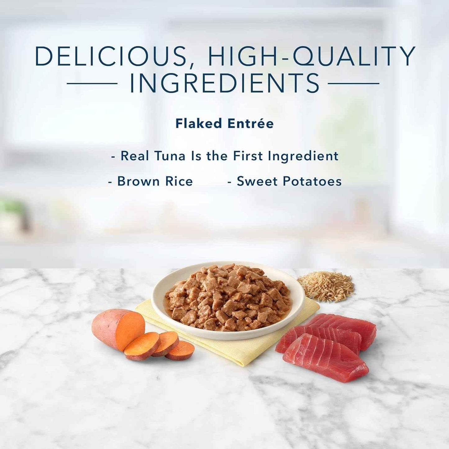 Blue Buffalo Tuna Flaked Wet Cat Food - Natural Ingredients