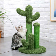 23" Cactus Cat Scratcher Post with Sisal Surface for Cats