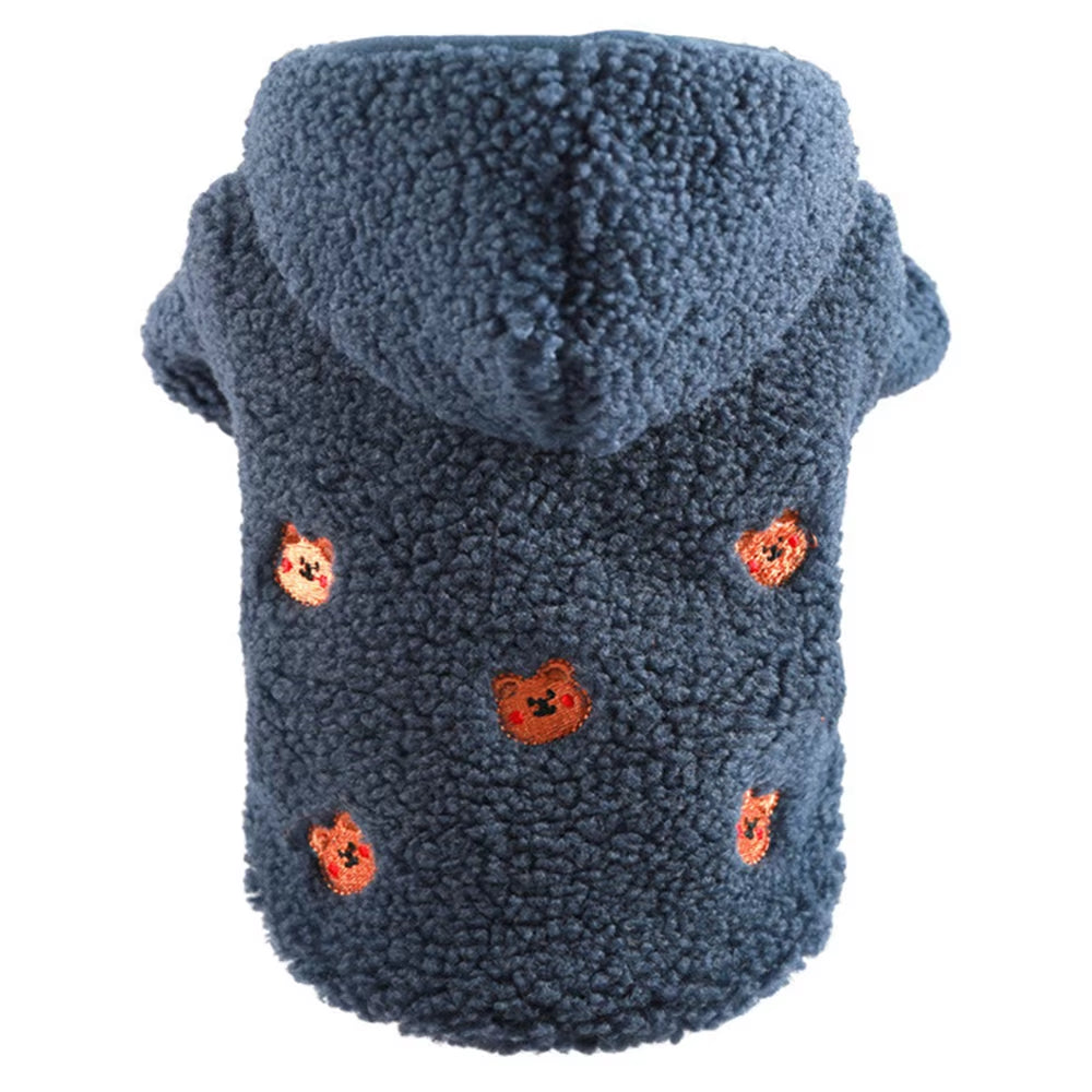 Winter Pet Coat: Stylish Fleece Jackets for Small Dogs - HuckMB Pet Supply