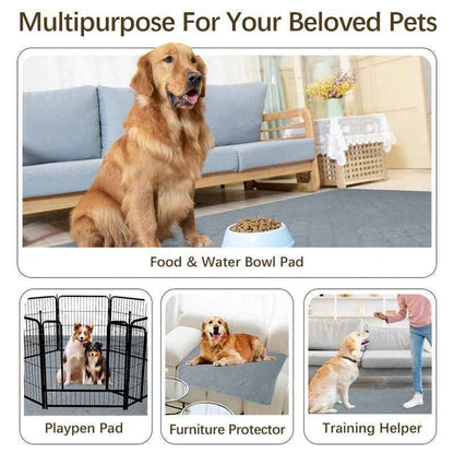 XAKING Washable Pet Pee Pads 2-Pack - Leak-Proof, Non-Slip