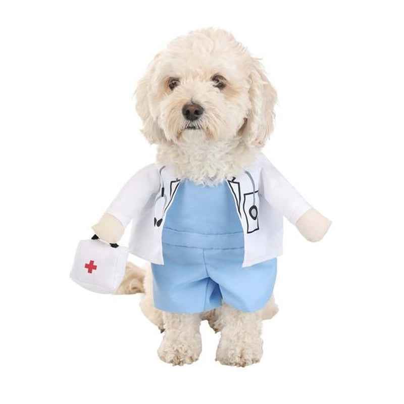 Dog Doctor Costume - Realistic Pet Vet Outfit for Dogs