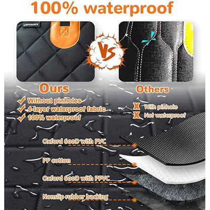 Waterproof Dog Car Seat Cover - Protect & Travel with Ease