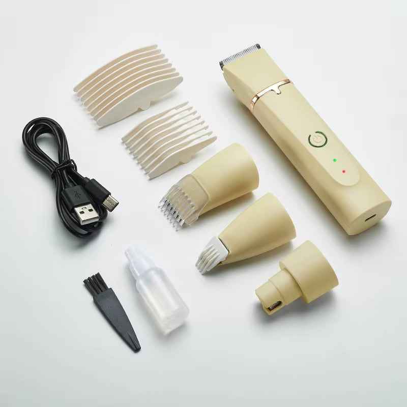 4 in 1 Pet Hair Trimmer Grooming Clippers & Nail Grinder