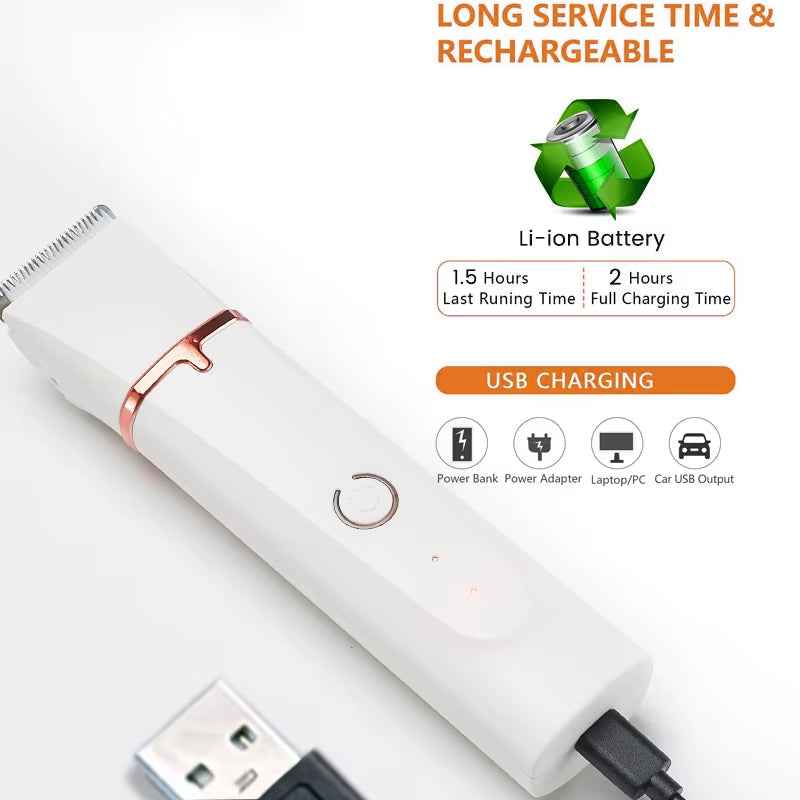 4 in 1 Pet Hair Trimmer Grooming Clippers & Nail Grinder