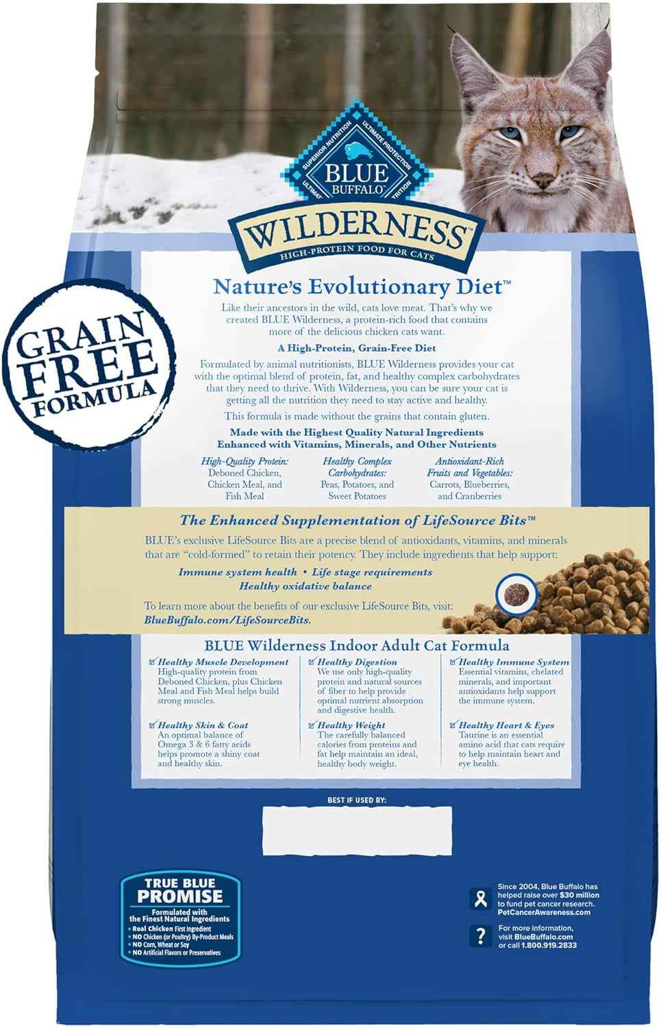 Blue Buffalo Wilderness High-Protein Grain-Free Cat Food