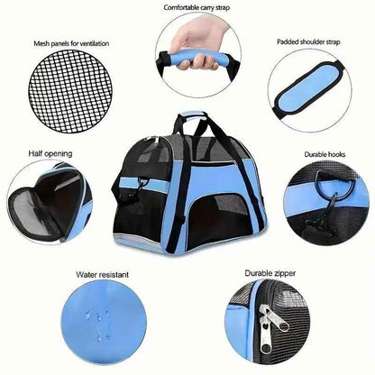 Portable Pet Carrier Bag: Travel with Comfort and Ease