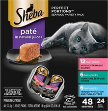 Sheba Perfect Portions Wet Cat Food – Nutritious Pate Meals