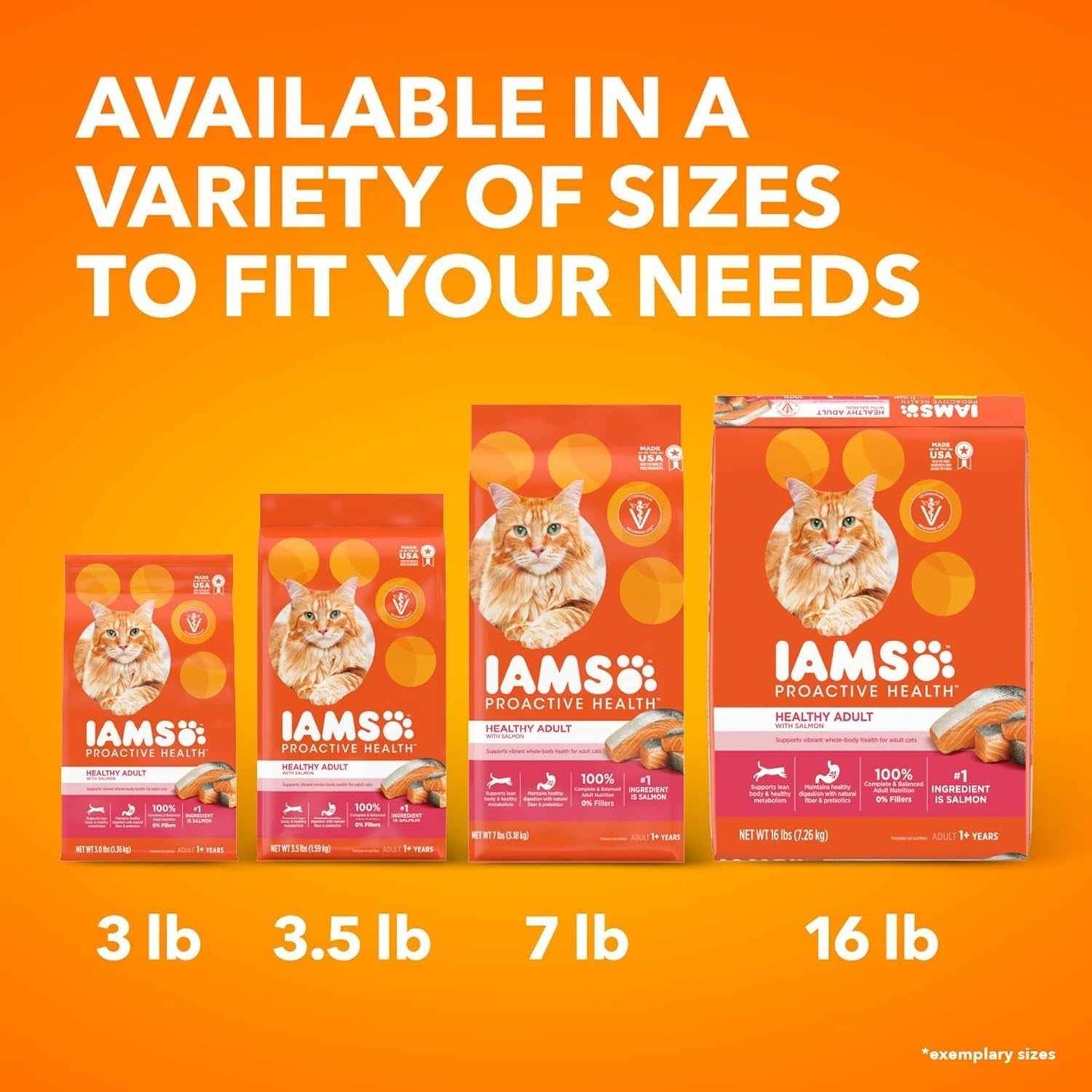 IAMS Salmon Dry Cat Food: Proactive Health for Adult Cats