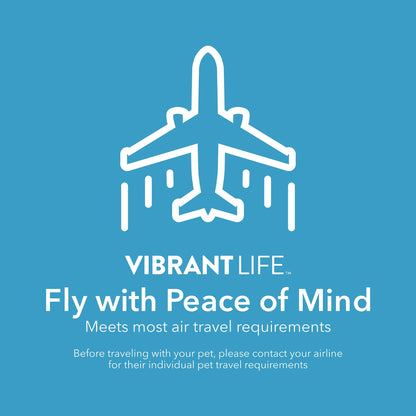 Vibrant Life Pet Kennel - Durable Carrier for Small Dogs - HuckMB Pet Supply