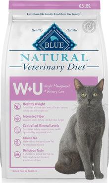 Blue Buffalo Cat Weight Urinary Care:Chicken Diet, 6.5Lb Bag - HuckMB Pet Supply
