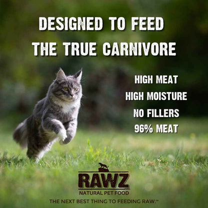 Natural Pate Wet Cat Food: Rawz Turkey & Liver, No BPA