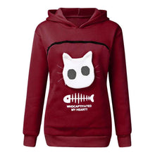 Cozy Cat Lover Hoodie with Pocket & Drop Shipping Benefits