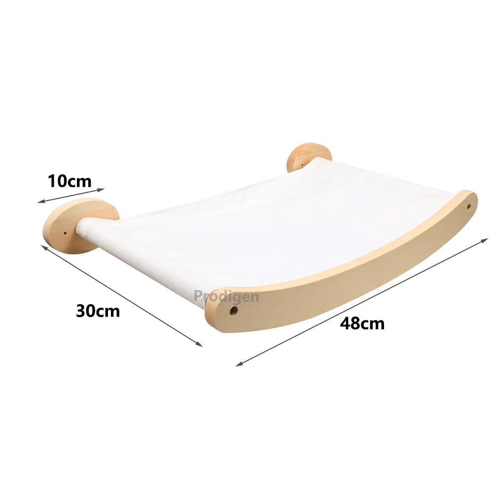 Cat Wall Shelves: Climbing Tower & Scratching Post Combo - HuckMB Pet Supply