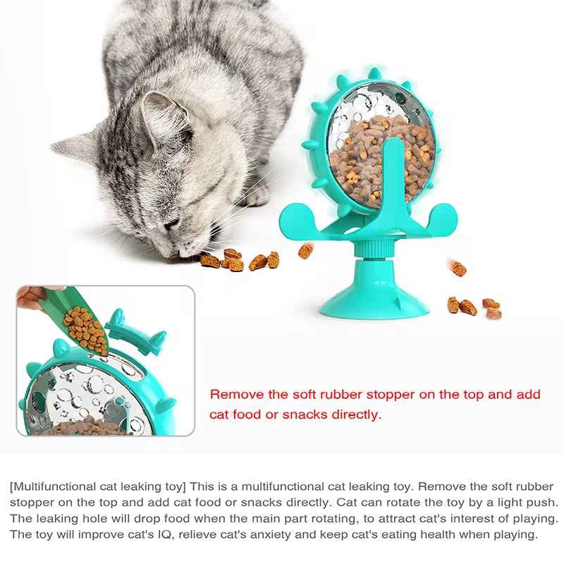 Interactive Treat Dispenser Toy: Improve Pet IQ