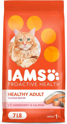 IAMS Salmon Dry Cat Food: Proactive Health for Adult Cats
