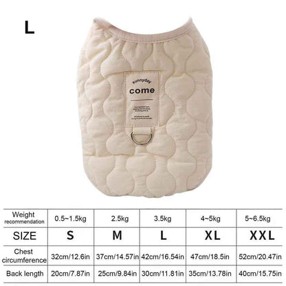 Snuggle Shield Pet Winter Coat