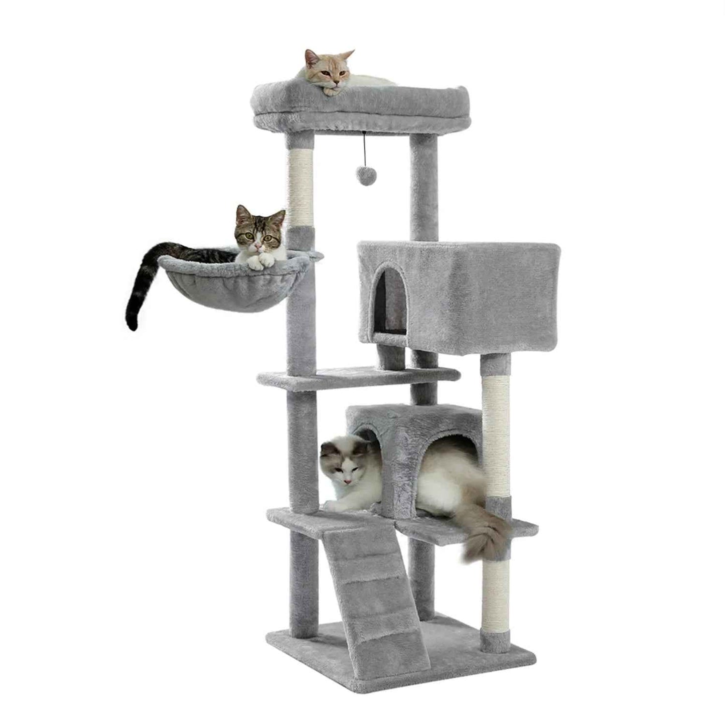 Large Cat Tree with Scratching Posts