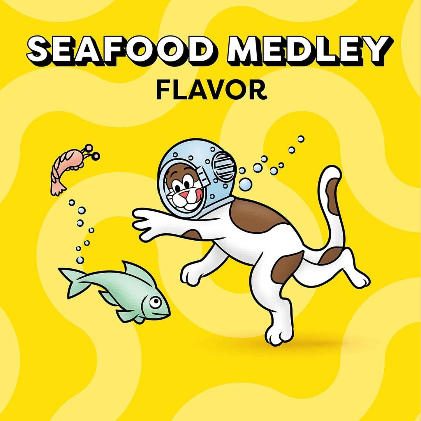 Temptations Seafood Medley Cat Treats: Crunchy & Soft