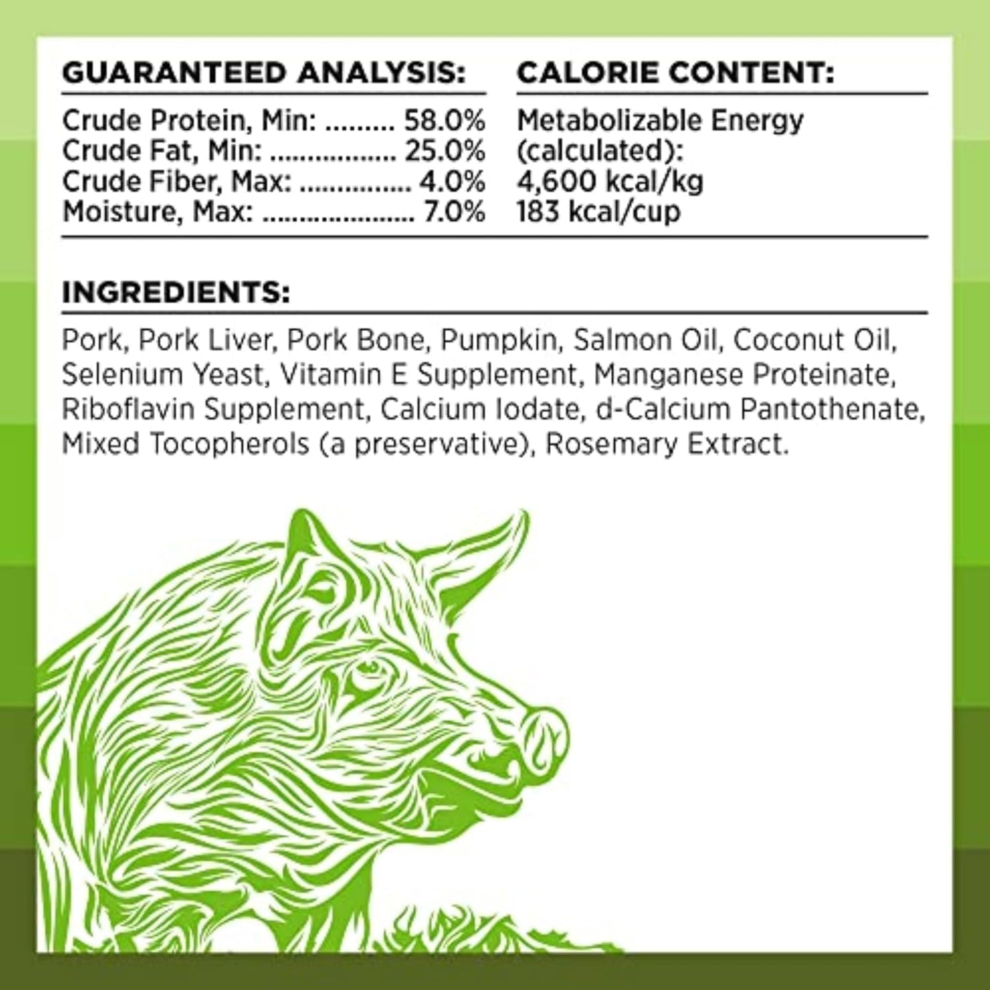 BIXBI Rawbble Pork Recipe: Freeze Dried Dog Food, 97% Meat - HuckMB Pet Supply