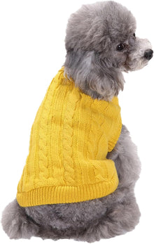 Small Dog Warm Sweater - Perfect Winter Wear for Pets - HuckMB Pet Supply
