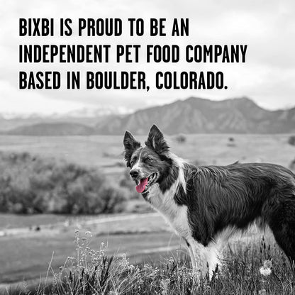 BIXBI Rawbble: 98% Beef Freeze Dried Dog Food, No Fillers - HuckMB Pet Supply