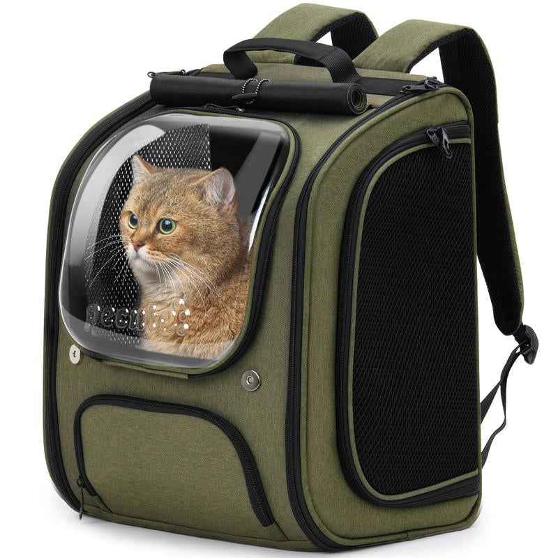 Pecute Cat Backpack Carrier, Large Space Cat Bubble Backpack