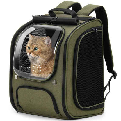 Pecute Cat Backpack Carrier, Large Space Cat Bubble Backpack