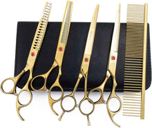 Professional Dog Grooming Scissors Set