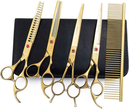 Professional Dog Grooming Scissors Set