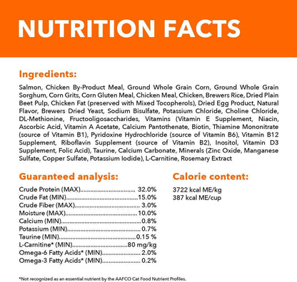 IAMS Salmon Dry Cat Food: Proactive Health for Adult Cats