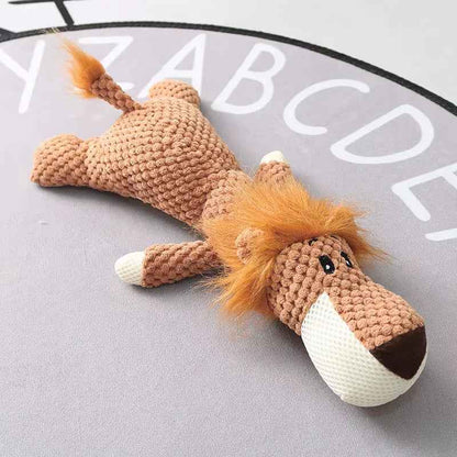 Interactive Squeaky Dog Toys for Teething