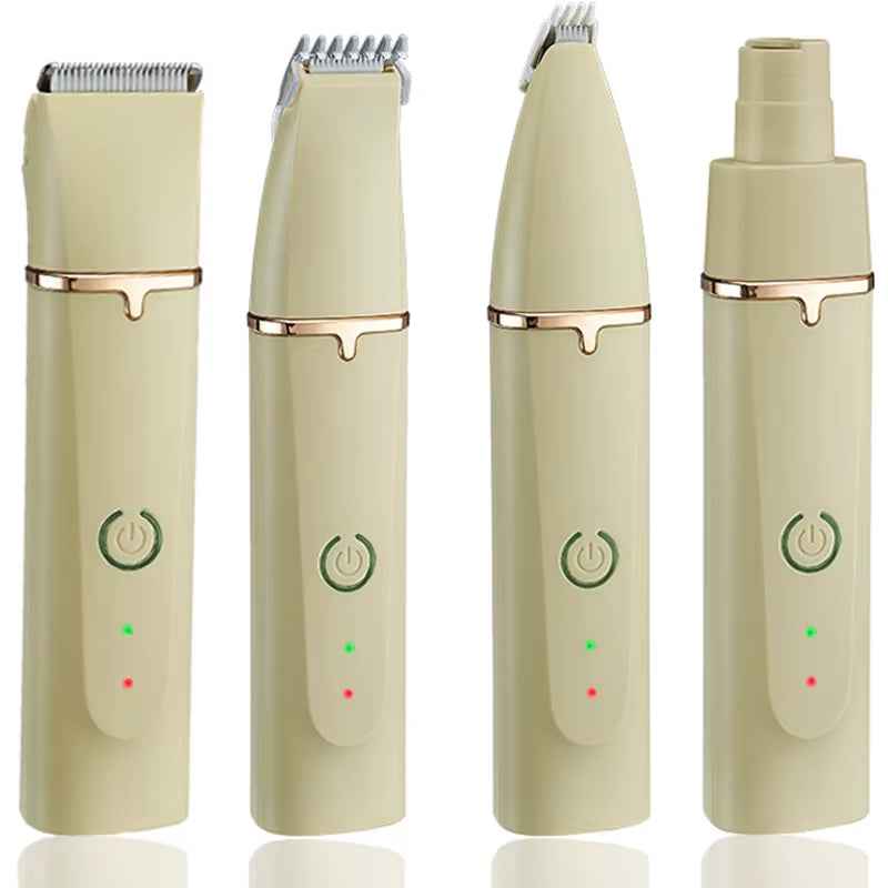 4 in 1 Pet Hair Trimmer Grooming Clippers & Nail Grinder