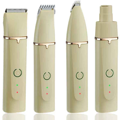 4 in 1 Pet Hair Trimmer Grooming Clippers & Nail Grinder