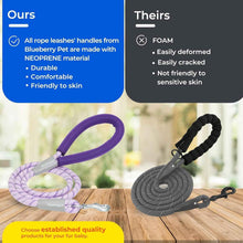 Durable Eco-Friendly Dog Leash Neoprene Handle & Strong Rope