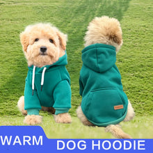 Warm Fleece Pet Hoodie: Cozy Dog & Cat Clothing for Outdoors - HuckMB Pet Supply