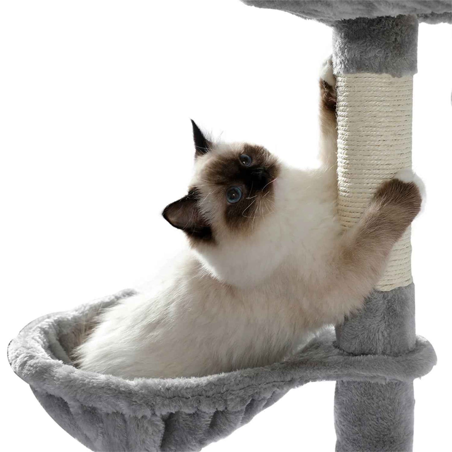 Large Cat Tree with Scratching Posts
