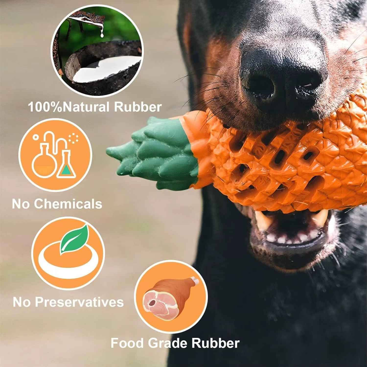 Indestructible Dog Chew Toys for Aggressive Chewers Durable