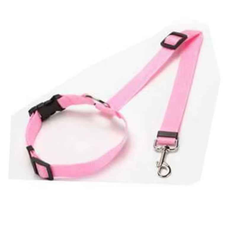 SafeRide DuoLeash: 2-in-1 Dog Car Seat Belt & Walking Leash