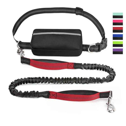 Hands-Free Dog Leash Waist Belt