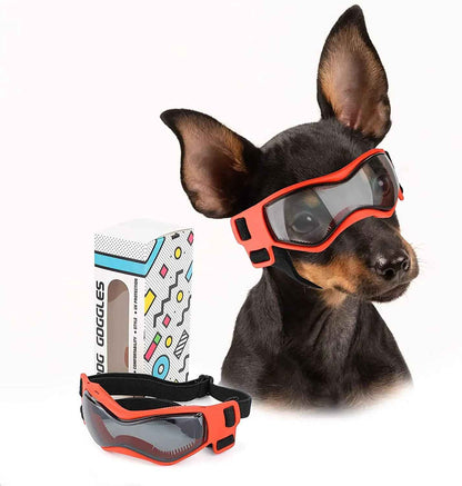 Dog Goggles for Small Breeds - Stylish Eye Protection