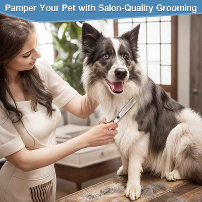 Durable Professional Dog Grooming Scissors Set