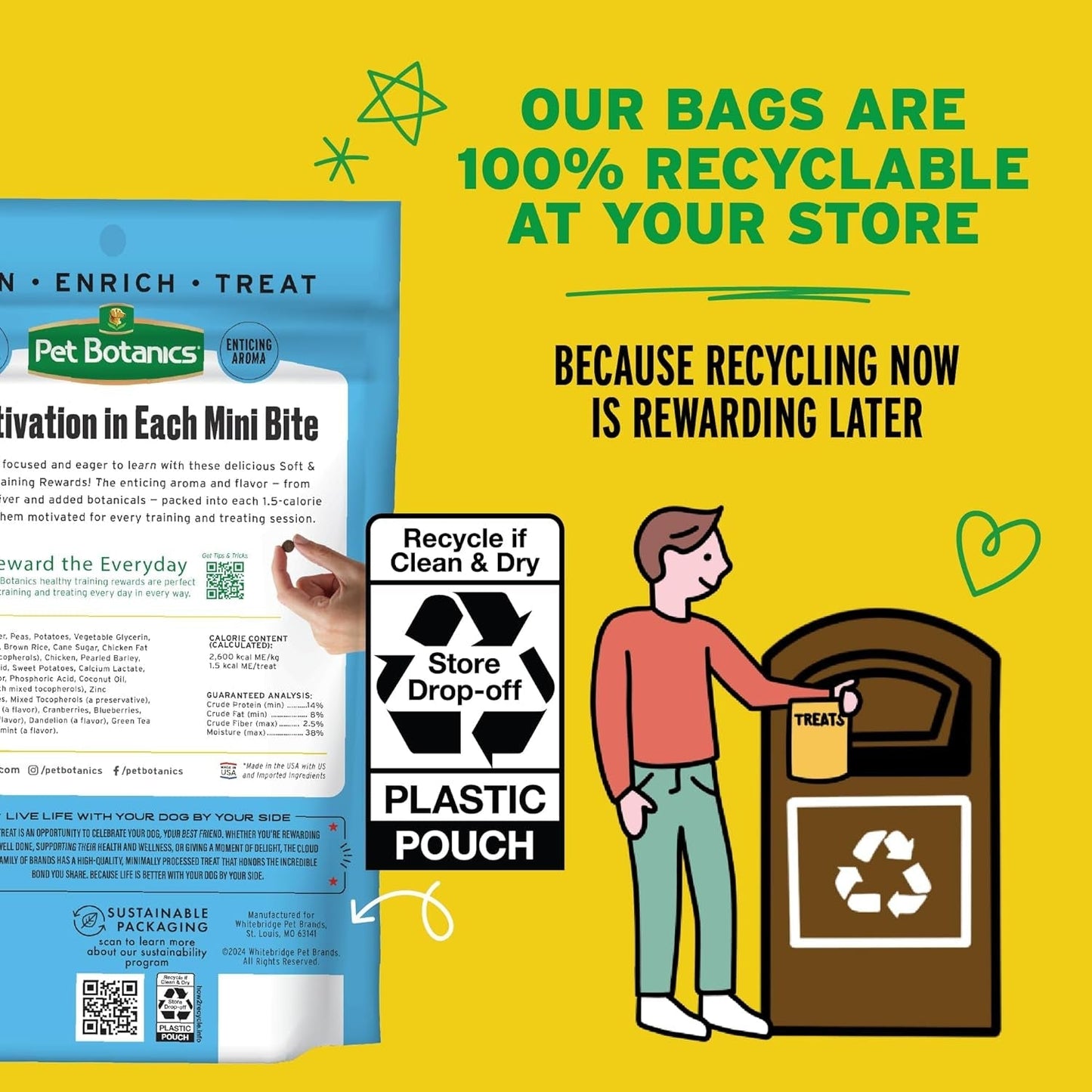 Training Dog Treats Chicken Flavor Trainer's Choice - HuckMB Pet Supply