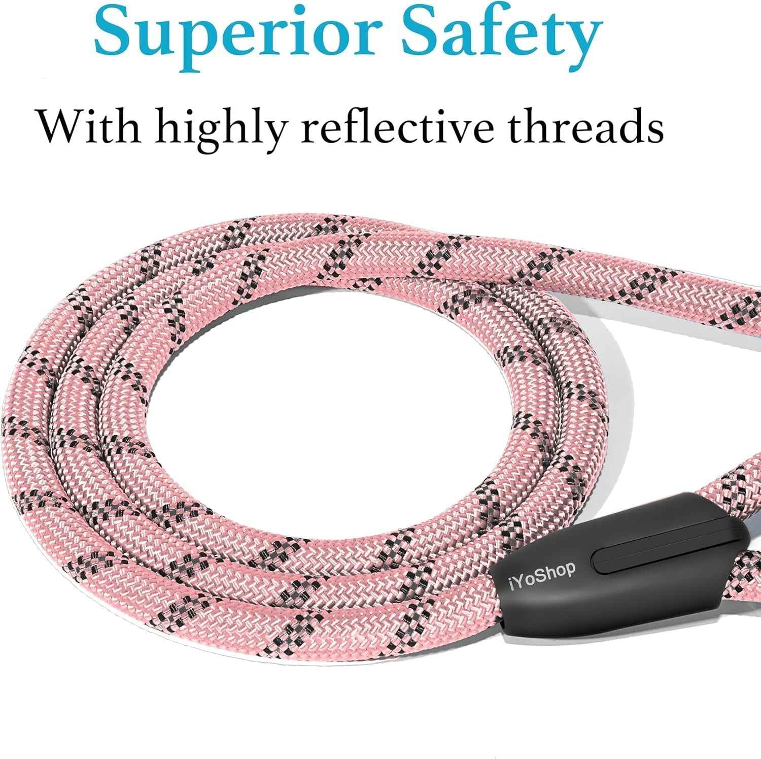Durable Reflective Slip Lead Dog Leash for Training & Safety
