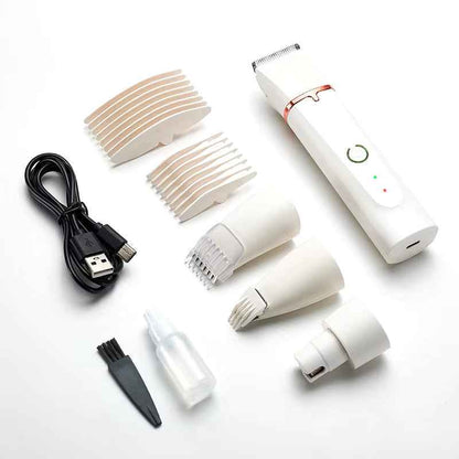 4 in 1 Pet Hair Trimmer Grooming Clippers & Nail Grinder