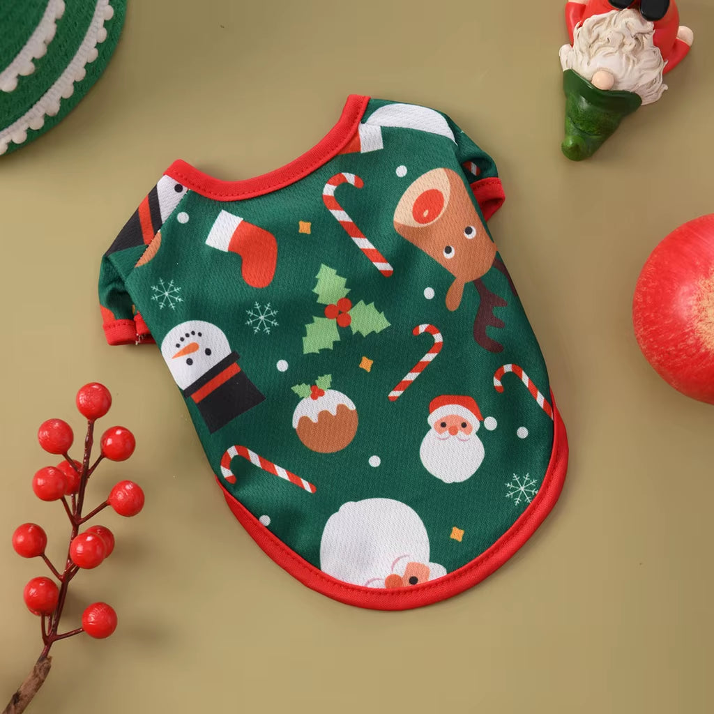 Universal Christmas Pet Hoodie: Cozy, Stylish Holiday Wear - HuckMB Pet Supply