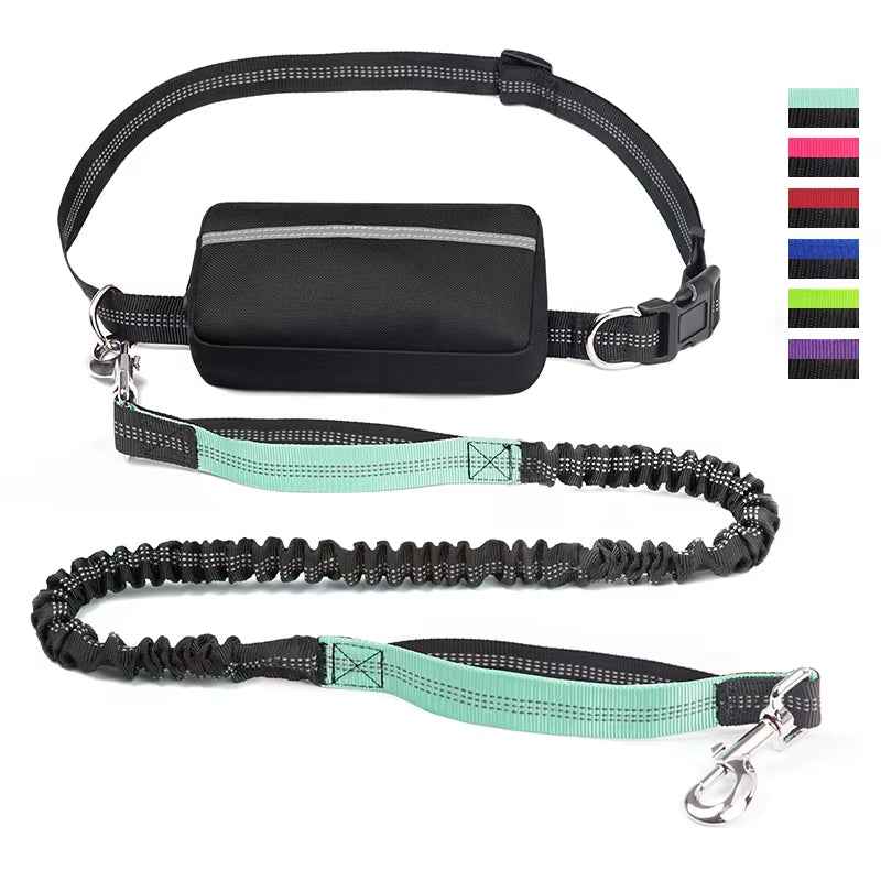 Hands-Free Dog Leash Waist Belt