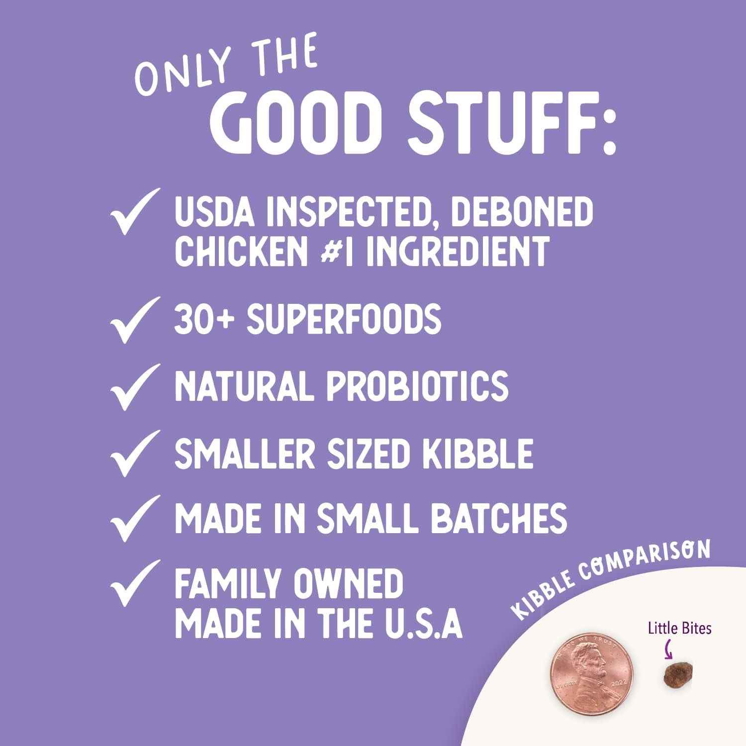 Small Breed Chicken Dog Food With Probiotics & Superfoods