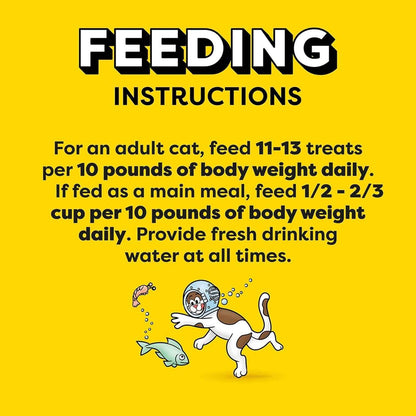 Temptations Seafood Medley Cat Treats: Crunchy & Soft