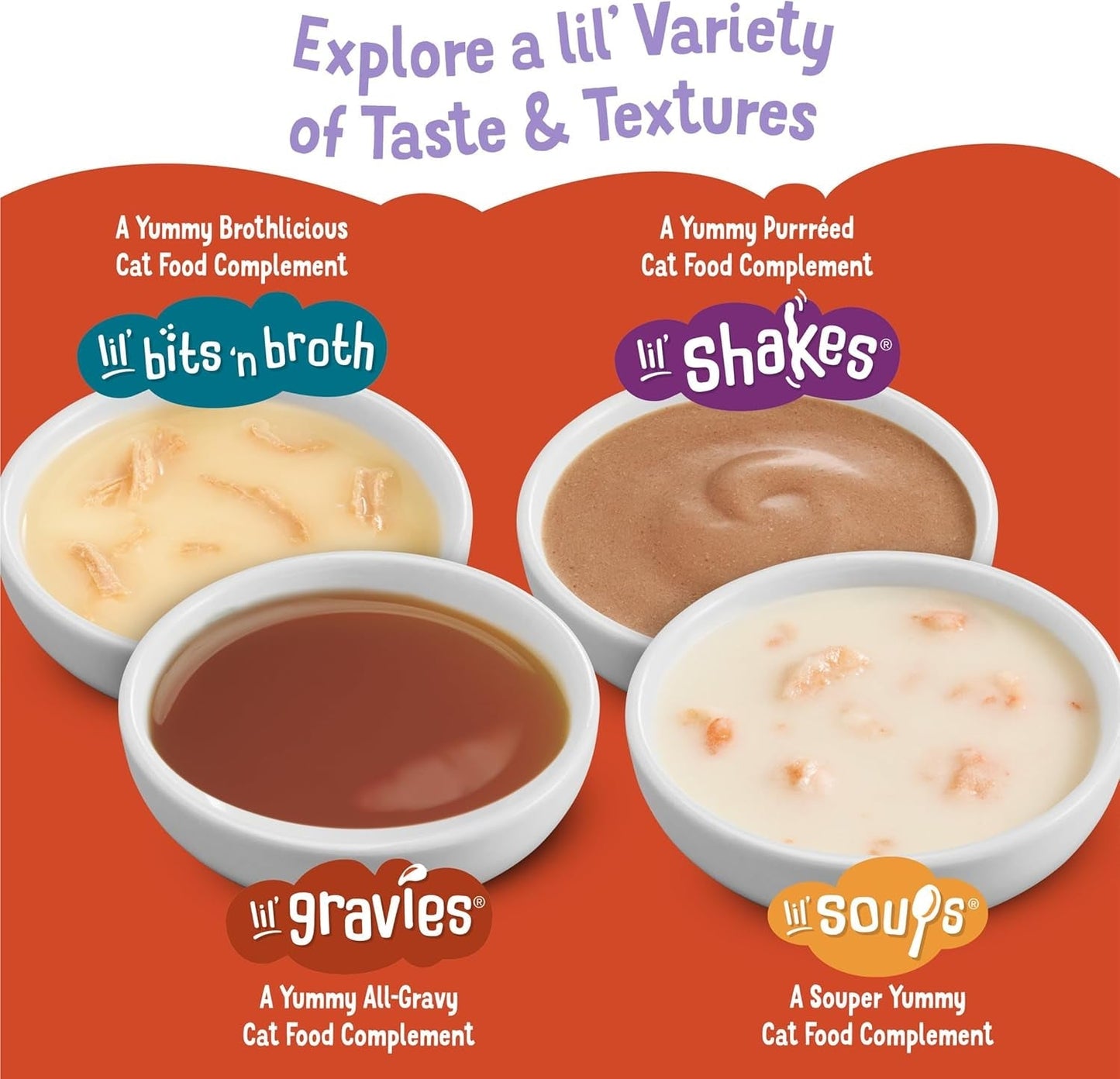 Friskies Turkey Flavor Cat Food Toppers Lil' Gravies Treats - HuckMB Pet Supply