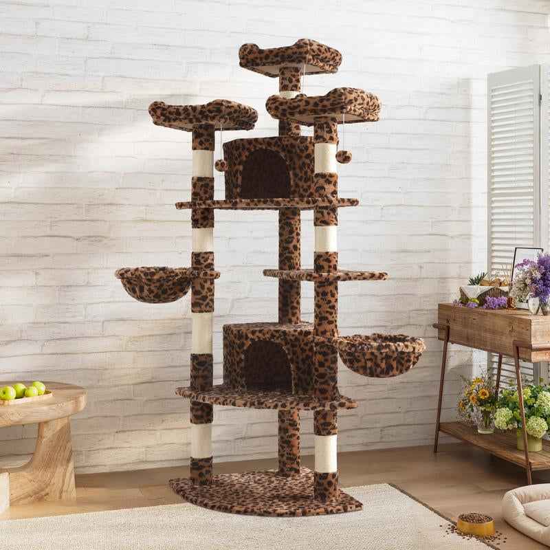 Corner Cat Tree Space Saver Indoor Cats